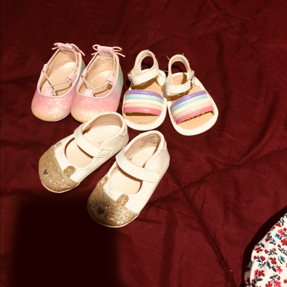 Baby shoes.